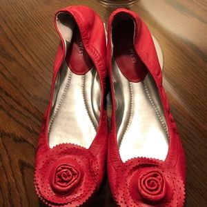 Nine West rose color shoes